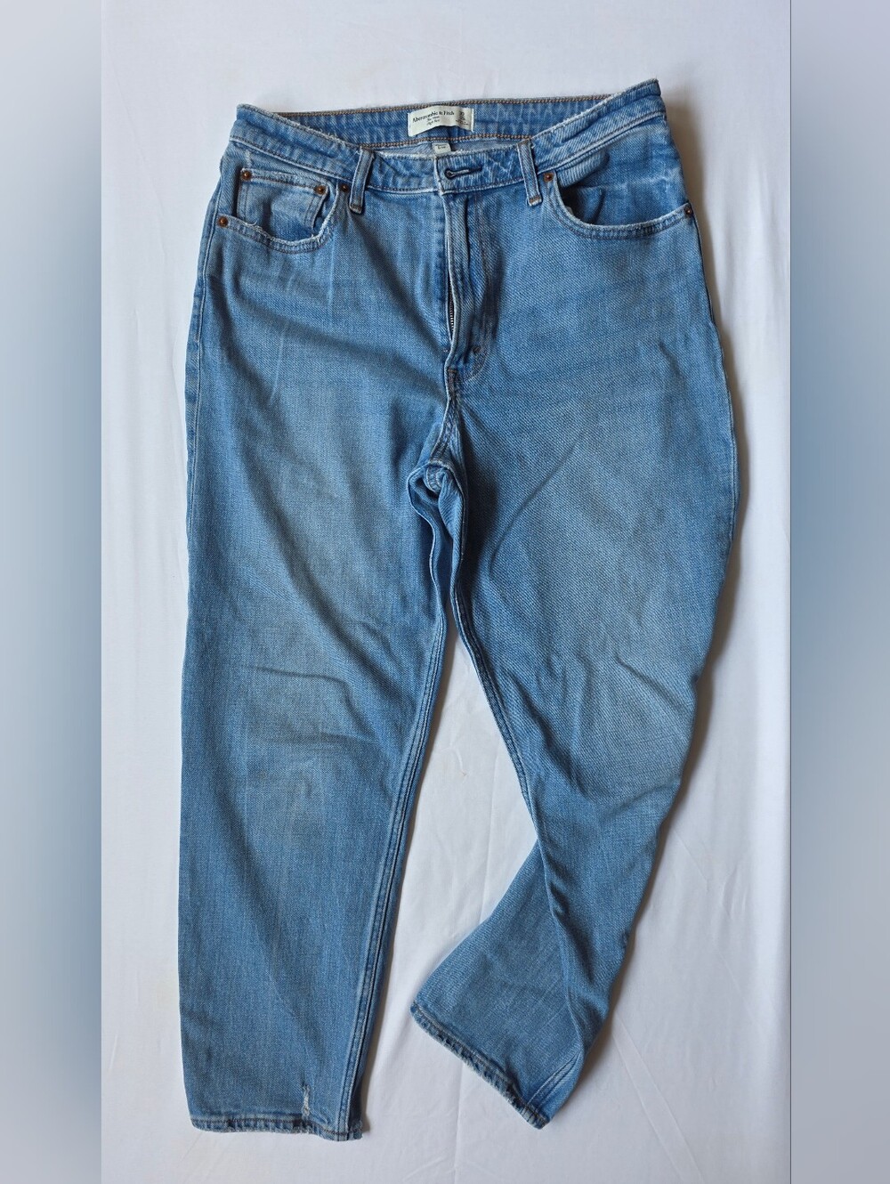 Abercrombie & Fitch Curve Love Mom High Rise Jeans 30 / 10R